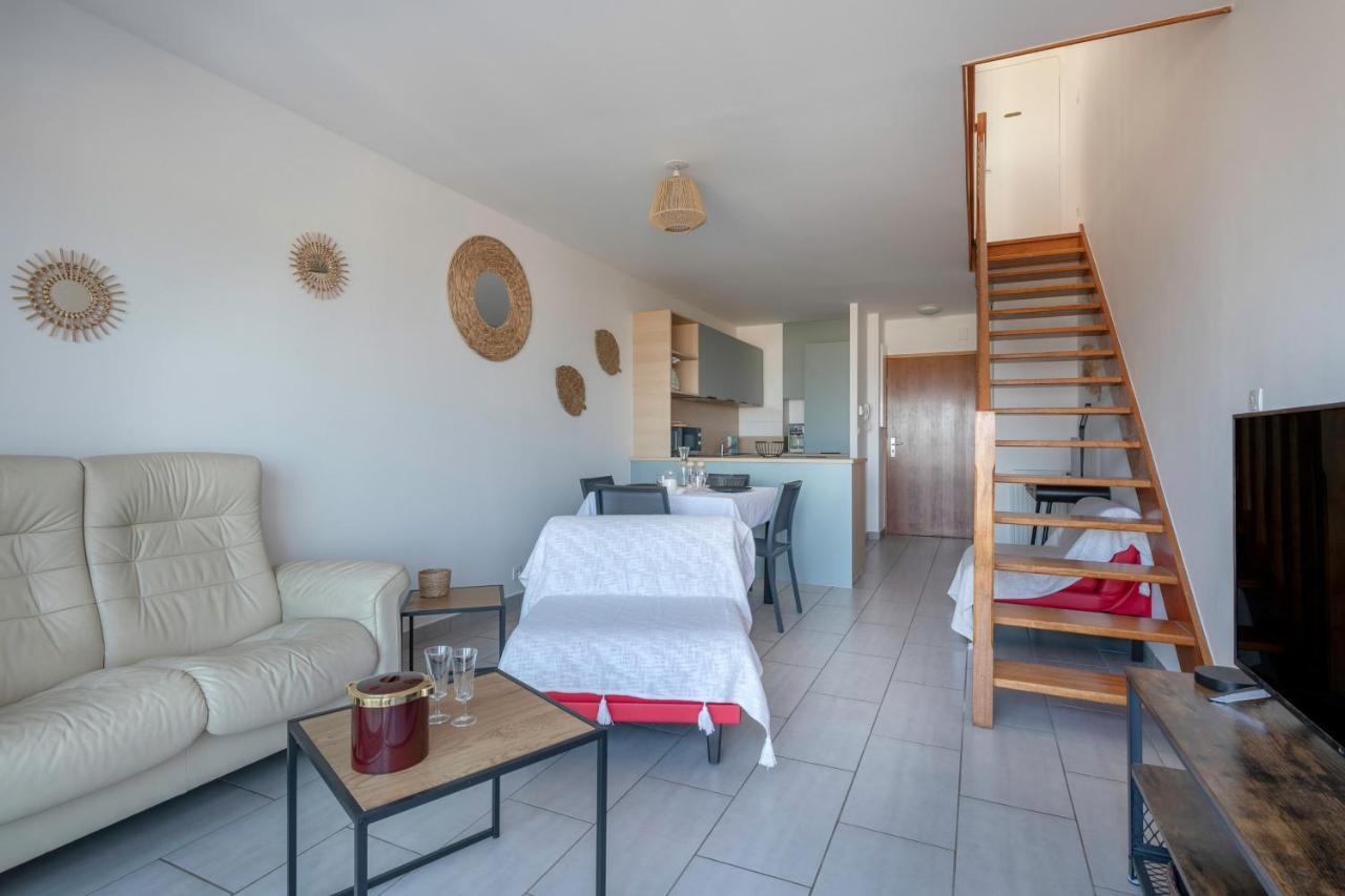 Face Mer - Bel Appartement Pour 4 Сен-Бревен-ле-Пен Екстериор снимка